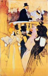 Тулуз-Лотрек Бал в опере.1893г 